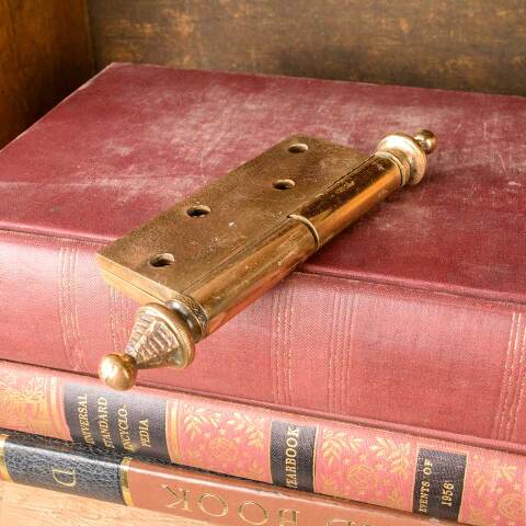 #50614 Ornate Solid Bronze Lift Off Door Hinge image 7