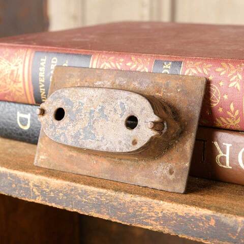 #50617 Antique Cast Iron Window Sash Lift Hardware image 4