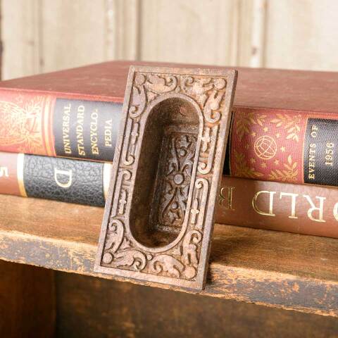 #50618 Antique Cast Iron Window Sash Lift Hardware image 4