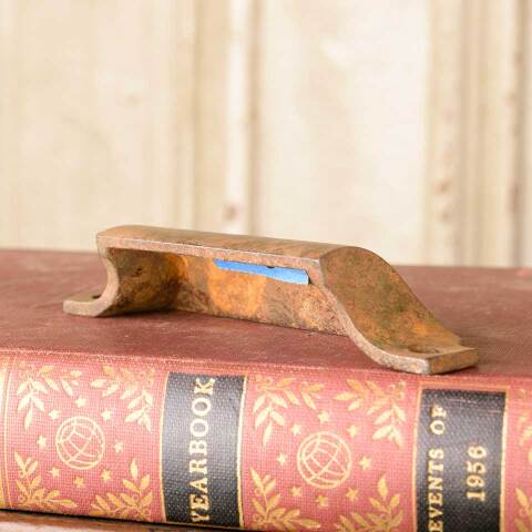 #50630 Antique Cast Iron Drawer Bin Pull Hardware image 5