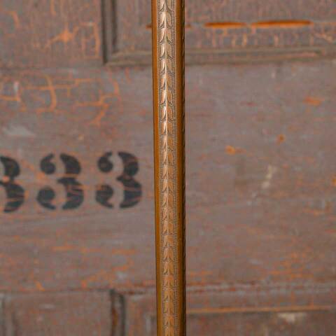 #50746 Antique Ornate Brass Floor Lamp image 5