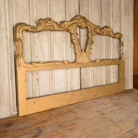 #50755 Antique Gold Painted Wood Picture Frame image 5