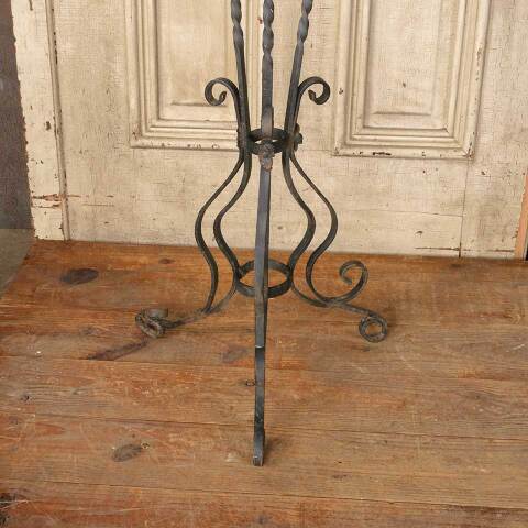 #50779 Vintage Wrought Iron Flower Pot Stand image 2