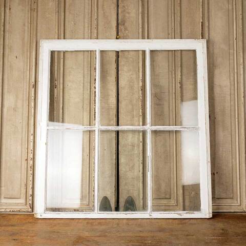 #50870 38x36 Antique Divided 6 Lite Wood Window image 4