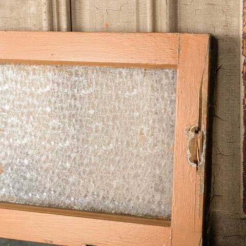 #50923 34x14 Transom Window with Florentine Glass image 3