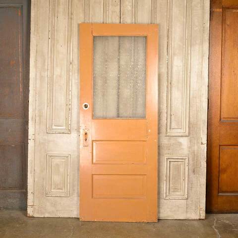 #50929 31x79 Antique Privacy Glass Half-Lite Door image 5