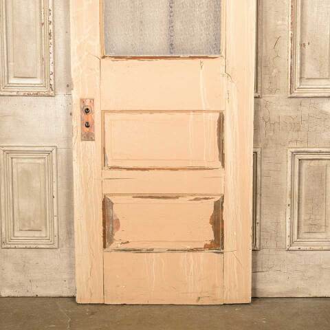 #50931 29x80 Antique Privacy Glass Half-Lite Door image 6