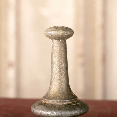 #50945 Vintage Brass Lamp Shade Finial image 3