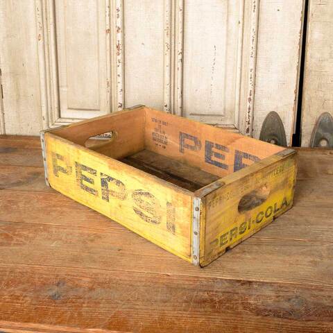 #50957 Antique Wood PEPSI Bottle Crate image 3