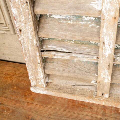 #51020 Salvaged Antique Wood Louvered Barn Vent image 5
