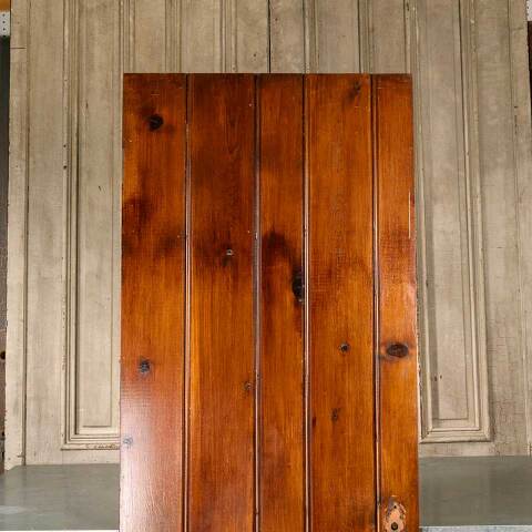 #51051 Antique 5 Panel/Beadboard Door image 2