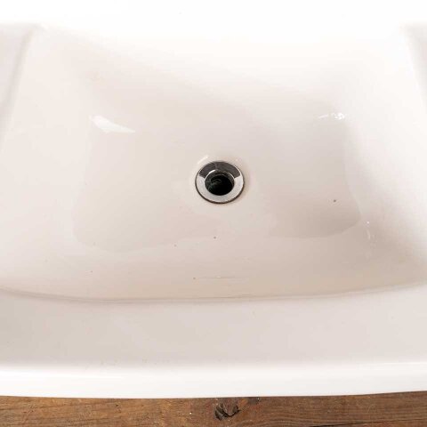 #51145 Salvaged Porcelain Wall Mount Bathroom Sink image 2