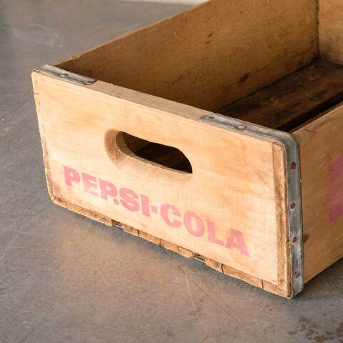 #51152 Vintage Wood Pepsi-Cola Crate image 2