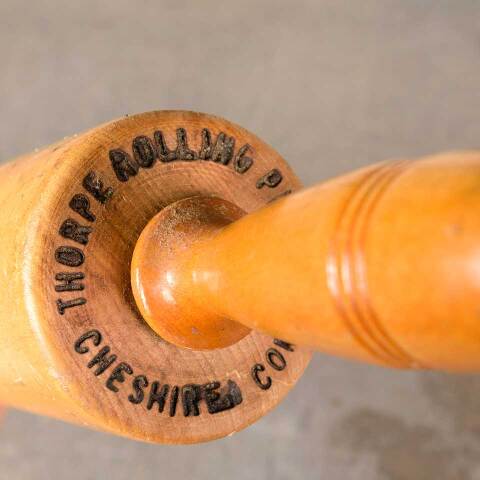 #51160 Thorpe Rolling Pin Co. Maple Rolling Pin image 6
