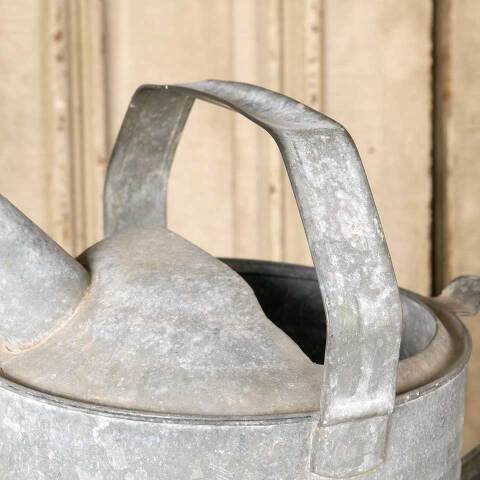 #51180 Vintage Galvanized Garden Watering Can image 4