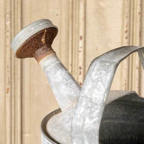 #51180 Vintage Galvanized Garden Watering Can image 5