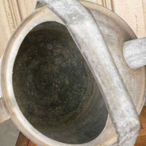 #51180 Vintage Galvanized Garden Watering Can image 8