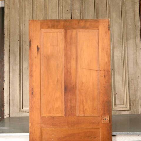 #51191 32x78 Antique 5 Panel Pine Interior Door image 6