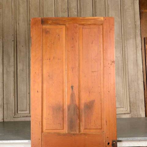 #51196 31x78 Antique 4 Panel Interior Pine Door image 6