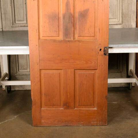 #51196 31x78 Antique 4 Panel Interior Pine Door image 7