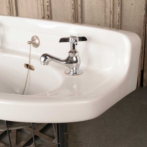 #51210 27x13 Antique Porcelain Bathroom Sink image 7