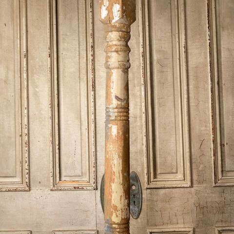 #51227 Salvage Antique Turned Wood Porch Post image 3