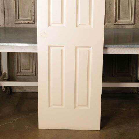 #51260 24x80 Salvaged 4 Panel Wood Interior Door image 6