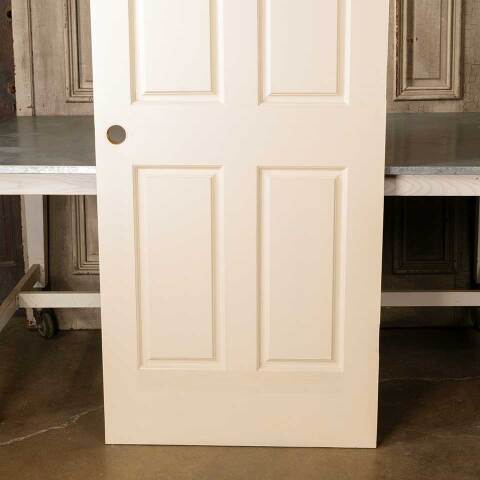 #51261 32x81 Salvaged 4 Panel Wood Interior Door image 6