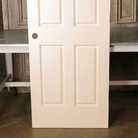 #51262 30x80 Salvaged 4 Panel Wood Interior Door image 7