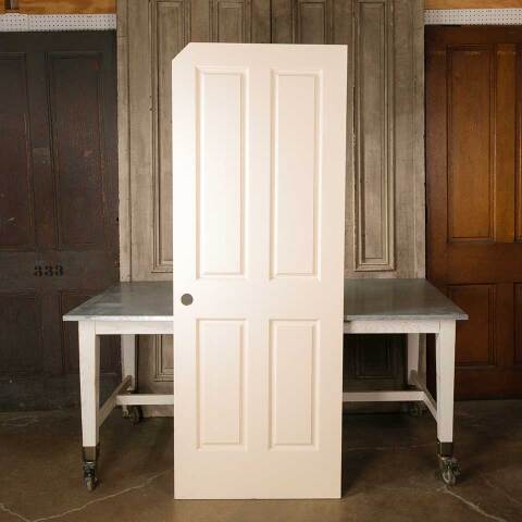 #51268 30x80 Salvaged 4 Panel Wood Interior Door image 5