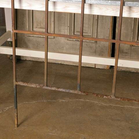 #51272 Salvaged Pointed Arch Metal Garden Trellis image 4