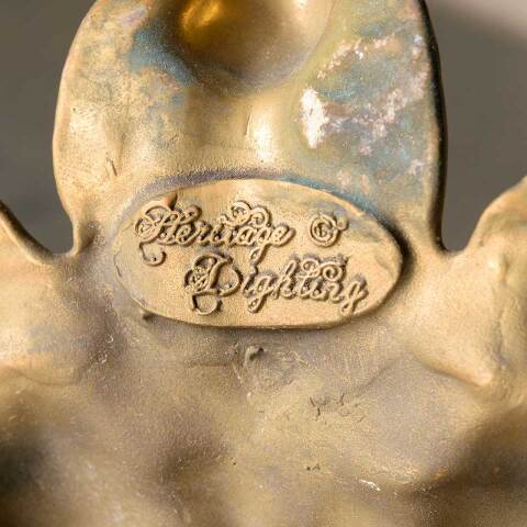 #51337 Ornate Heavy Brass Chandelier Light Canopy image 7