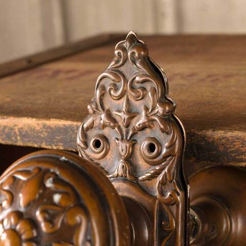 #51343 Antique Brass Reading Door Hardware Set image 7