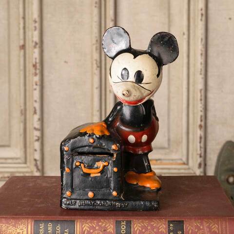 #51401 Antique 1930's Mickey Mouse Bank image 2