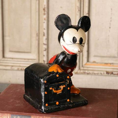 #51401 Antique 1930's Mickey Mouse Bank image 4