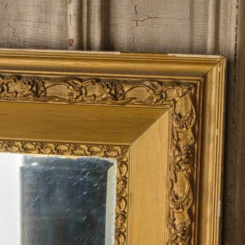 #51523 Antique Beveled Glass Wall Mirror image 4