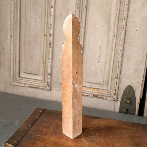 #51599 Antique Inside Corner Baseboard Trim Block image 4