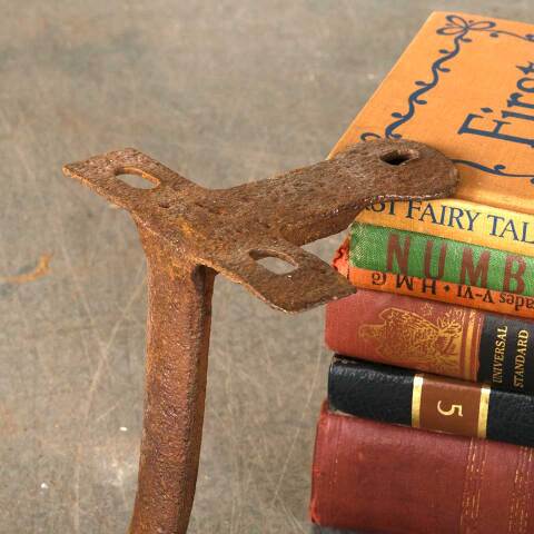 #51615 Antique Cast Iron Horse Carriage Step image 2