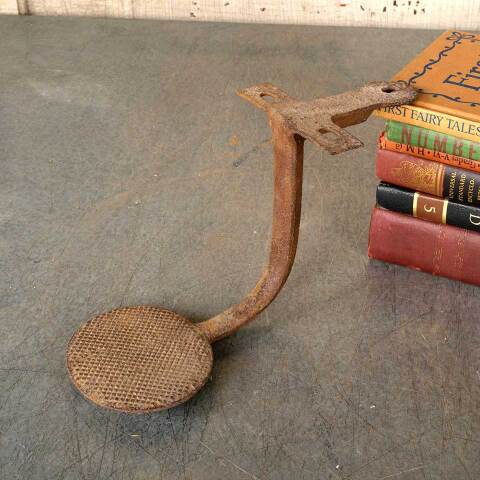 #51615 Antique Cast Iron Horse Carriage Step image 5