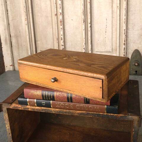 #51625 Antique Brass Balance Scale & Oak Case image 8