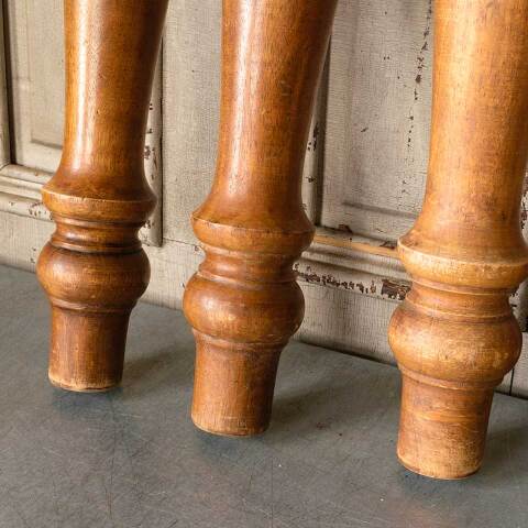 #51637 Set of 4 Turned Wood Table Legs image 3