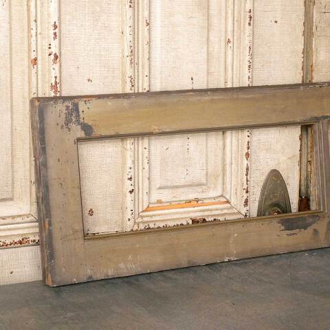 #51639 42x12 Antique 2 Lite Wood Transom Window image 5