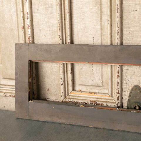 #51641 42x12 Antique 2 Lite Wood Transom Window image 5