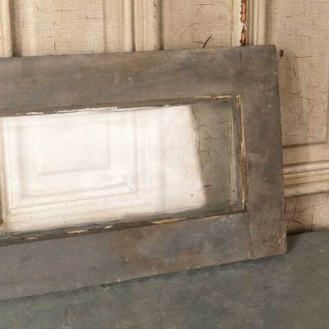 #51641 42x12 Antique 2 Lite Wood Transom Window image 6