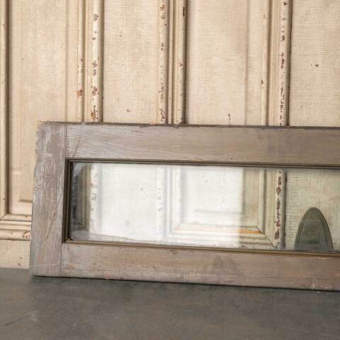 #51643 47x12 Antique 2 Lite Wood Transom Window image 2