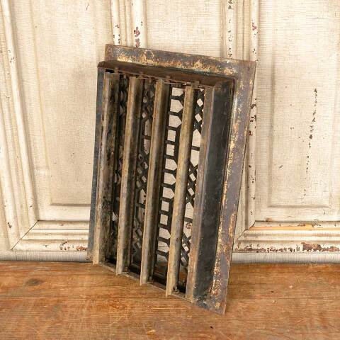 #51727 8x12 Antique Heat Grate Floor Vent Cover image 3