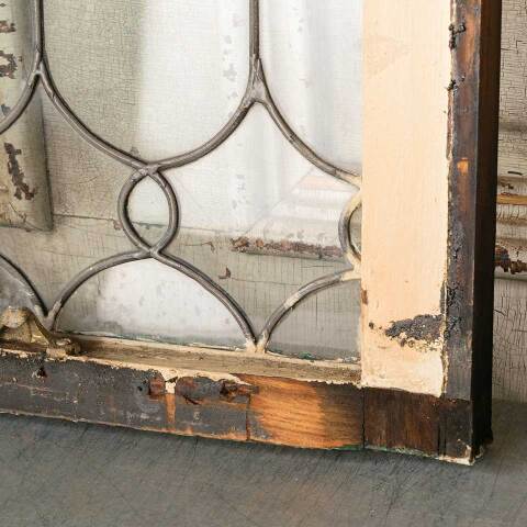 #51775 Salvaged Antique Leaded Glass Window image 4