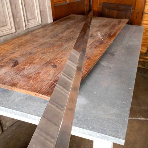 #51855 10' Mid Century Modern Aluminum Handrail image 2