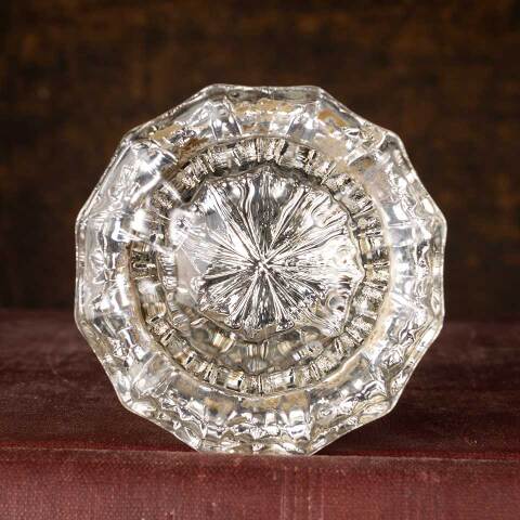 #51960 Antique Fluted Glass Doorknobs Hardware image 7