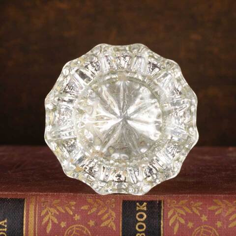 #51961 Antique Fluted Glass Doorknobs Hardware image 5